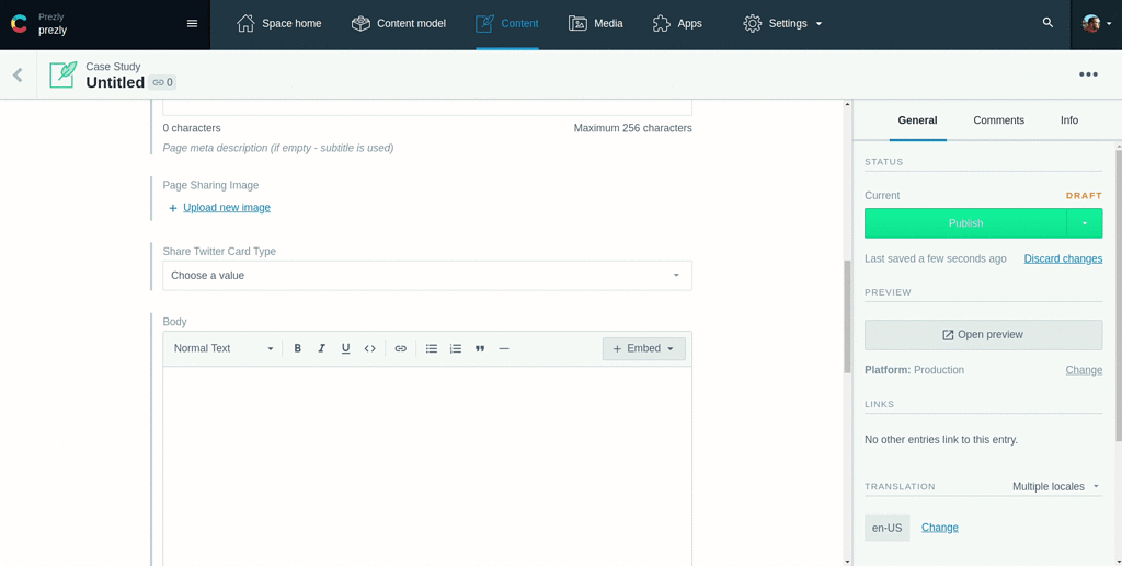 Uploadcare extension for Contentful CMS - Announcements - Uploadcare ...