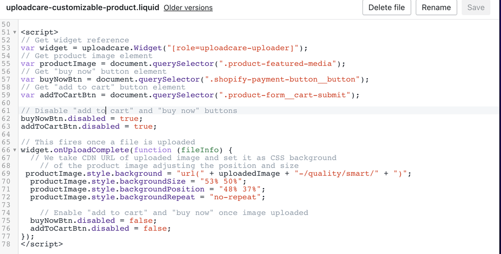 Shopify - Image Preview Not Working - Questions / Help - Uploadcare ...